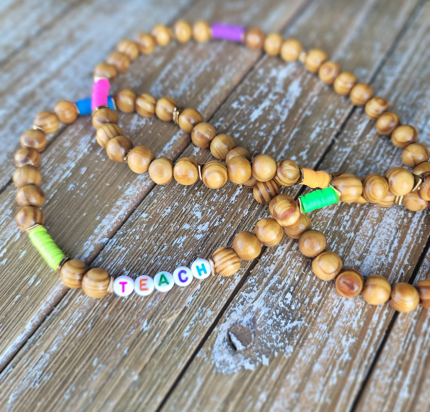Multicolor Teach Lanyard