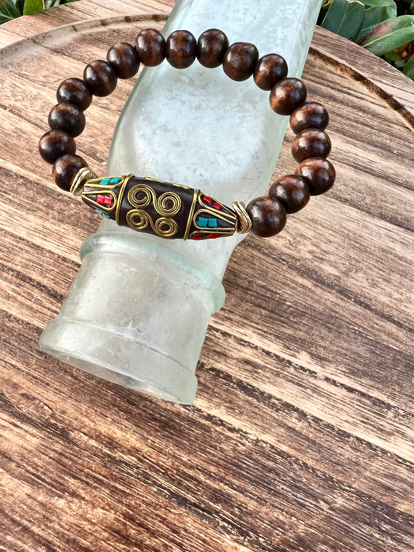 Tibetan Coral and Turquoise