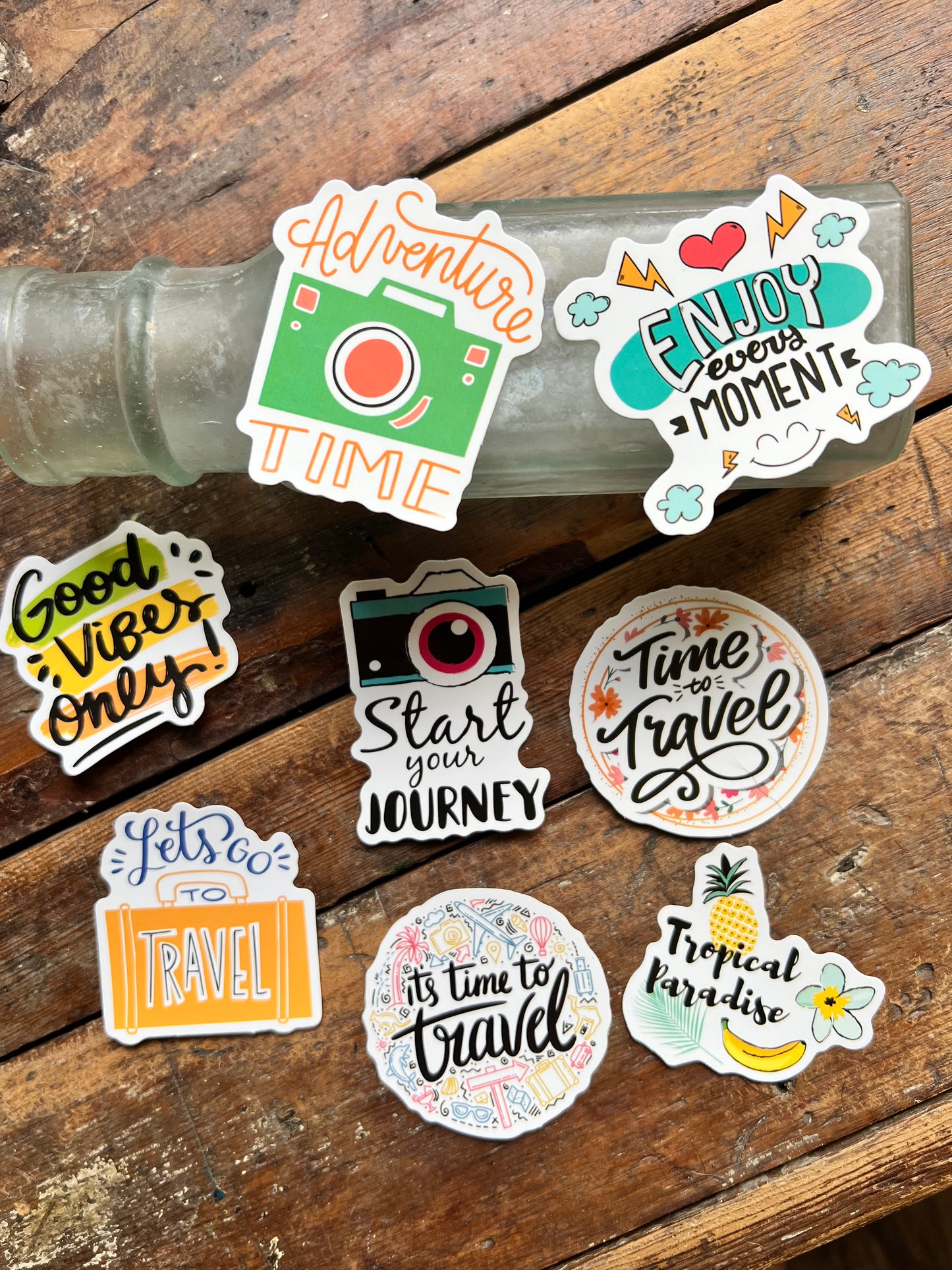 Adventure stickers
