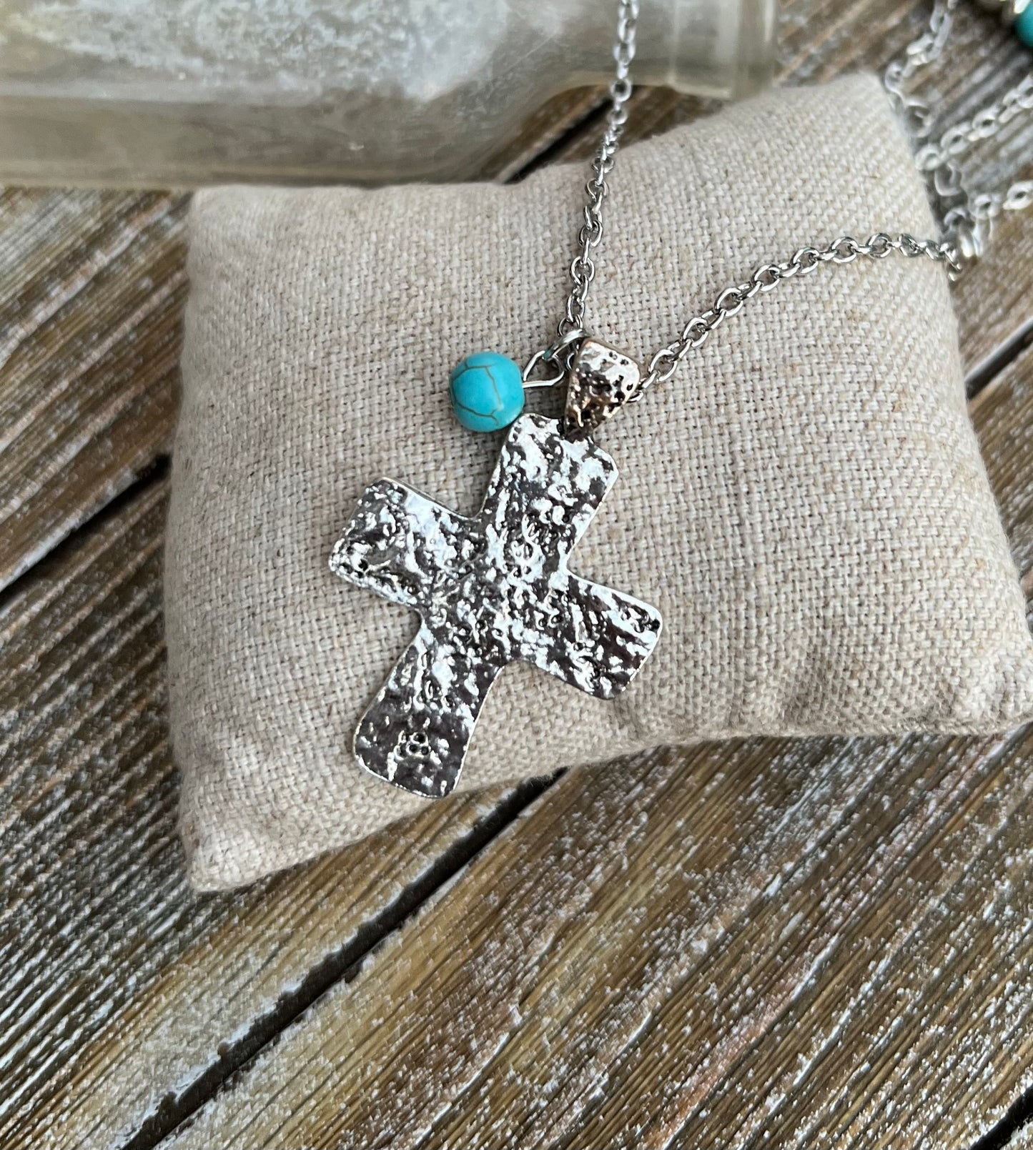 Turquoise Cross