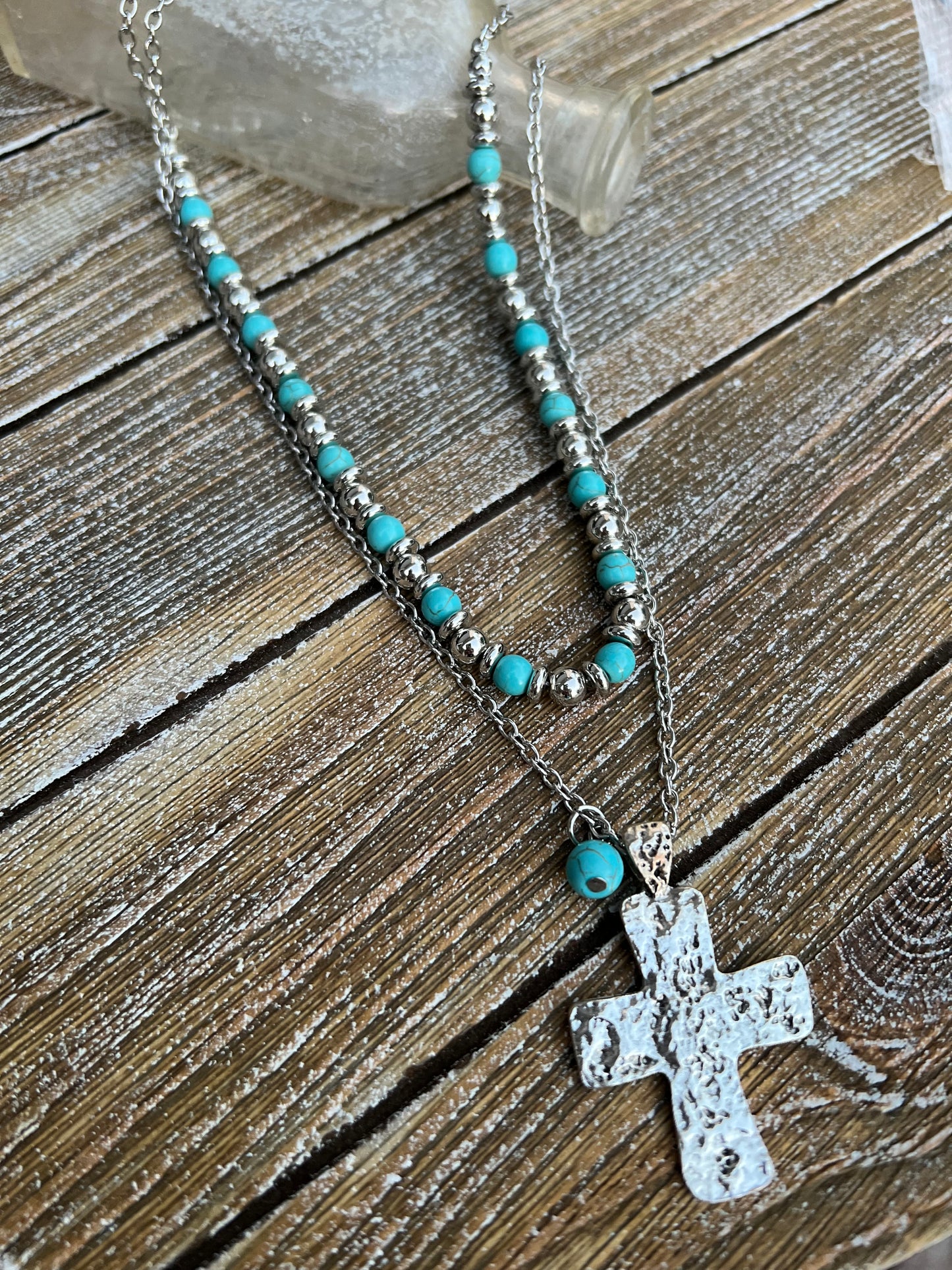 Turquoise Cross