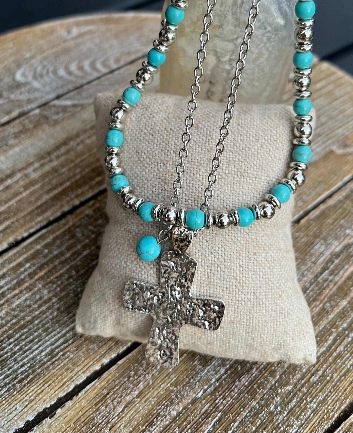 Turquoise Cross