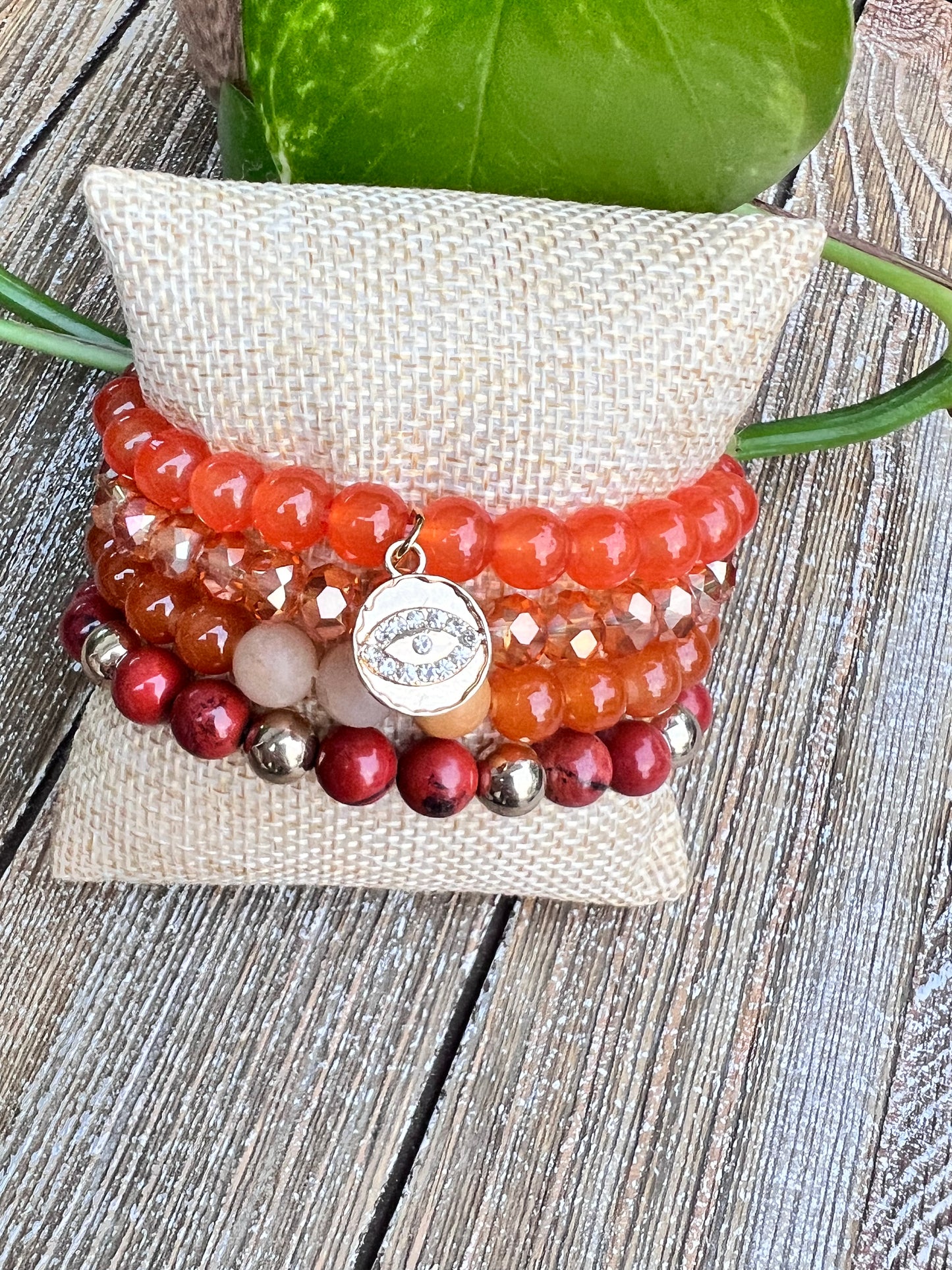 Orange carnelian