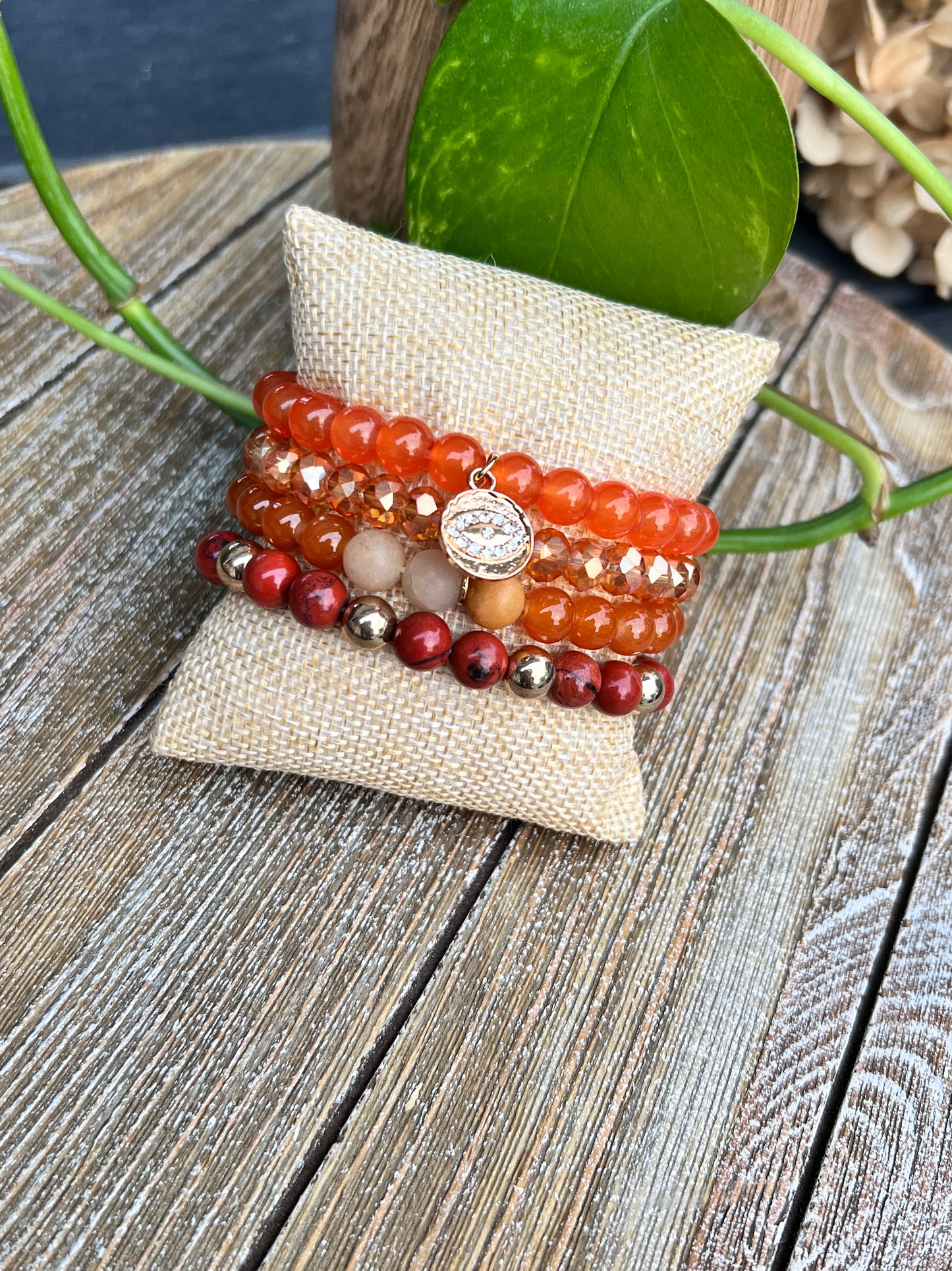 Orange carnelian