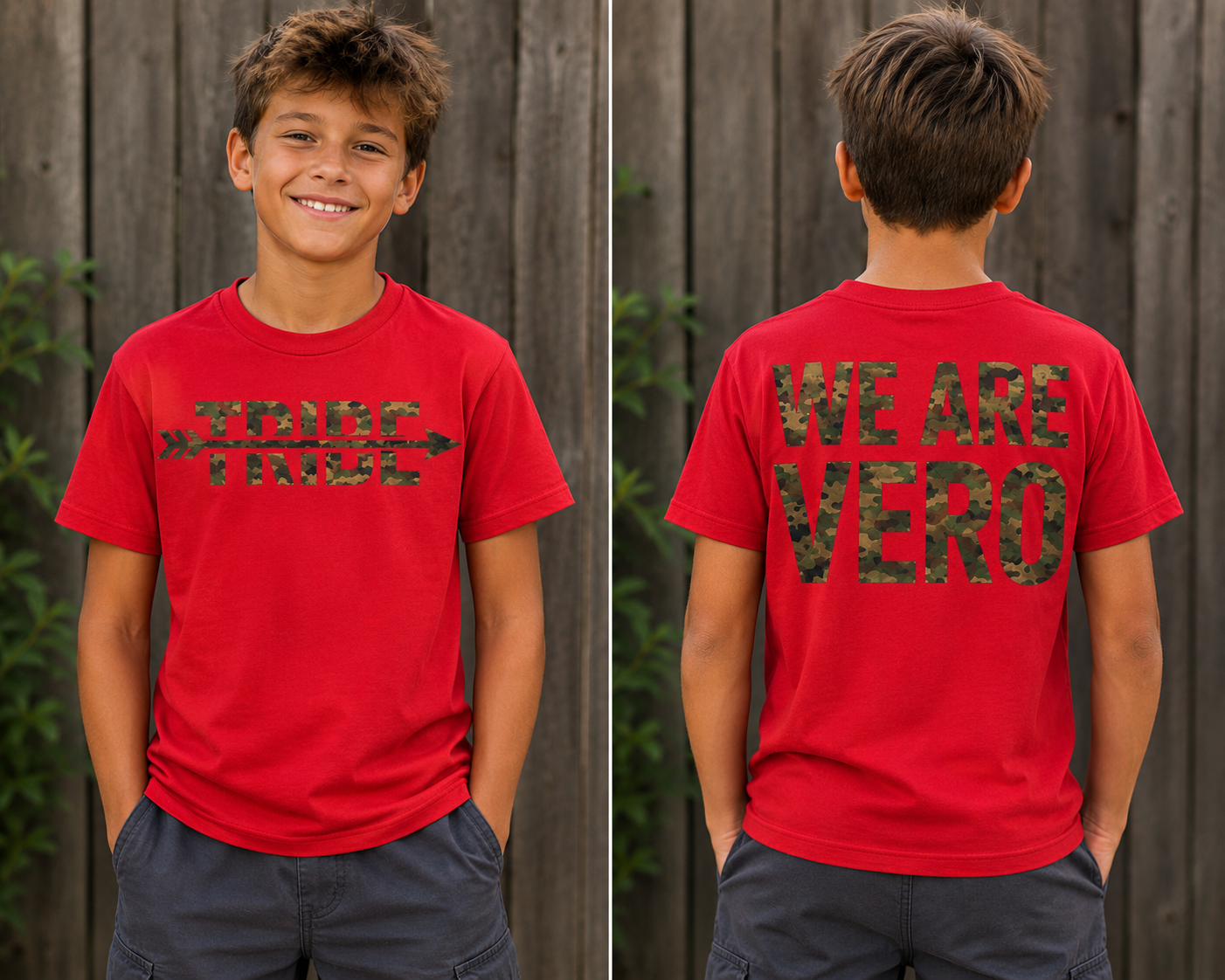 VERO Camo Youth Tee