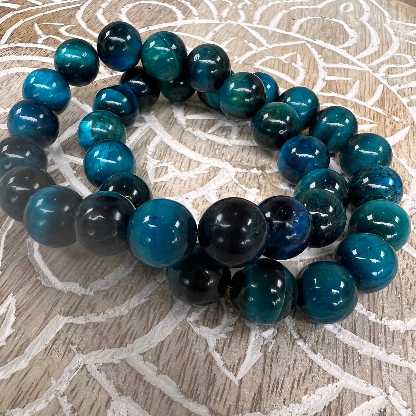 Aquamarine Tigers Eye