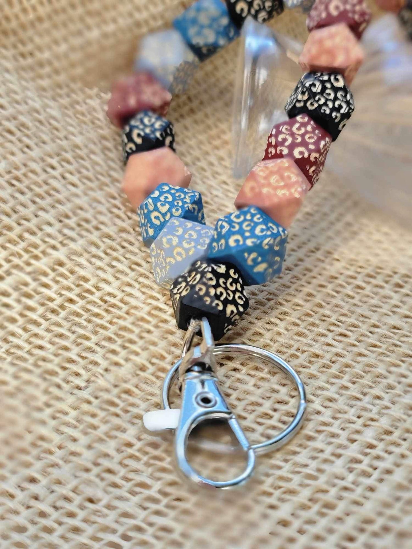 Lovely Leopard Wrist Lanyard
