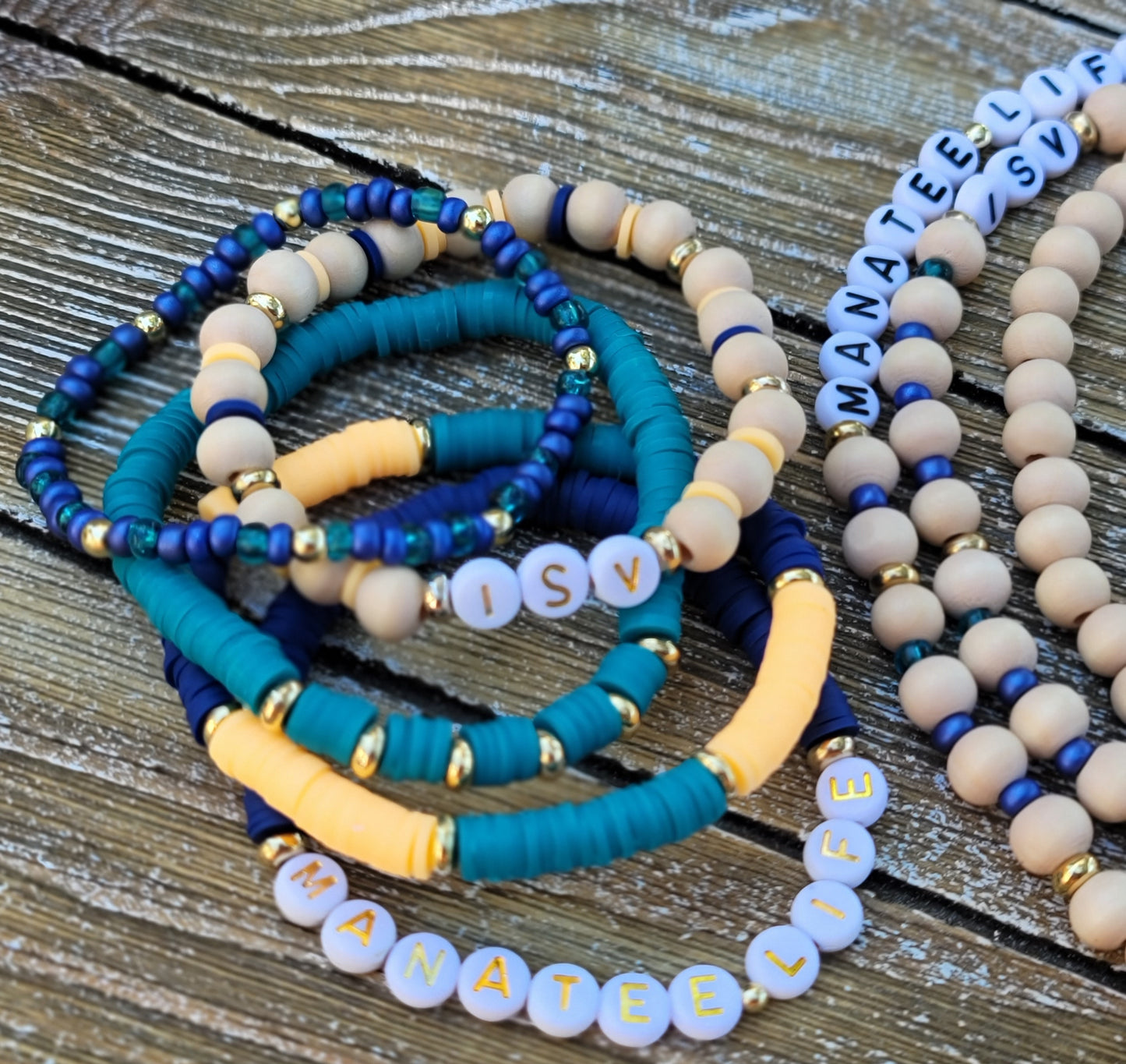 Manatee Life Bracelet Stack