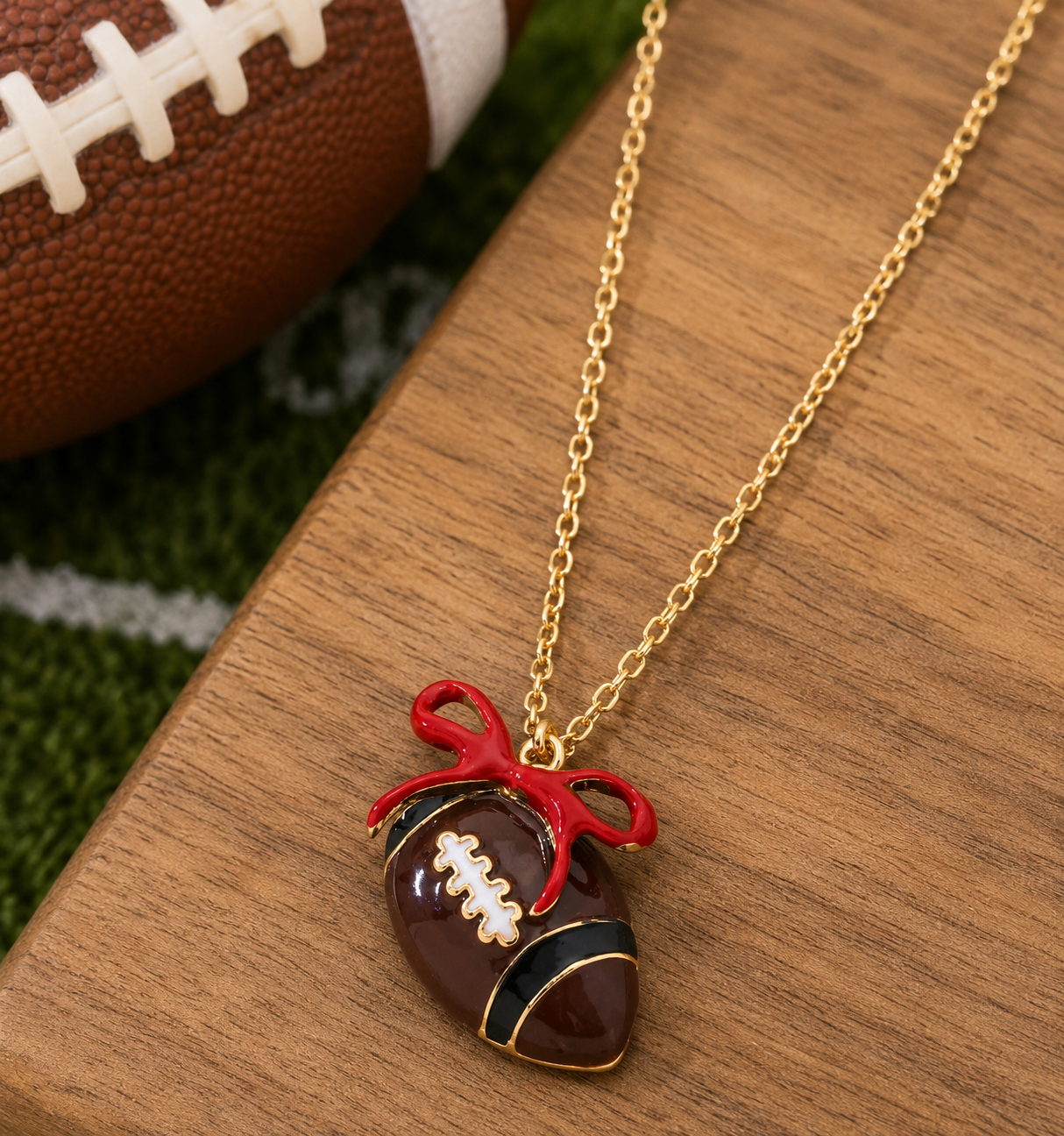 Football Necklace