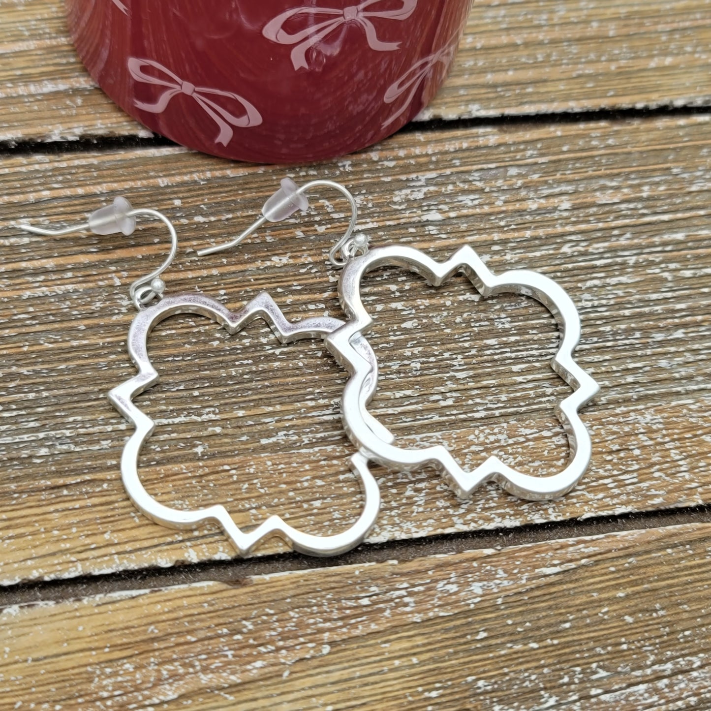 Boho Breeze Quatrefoil Earrings