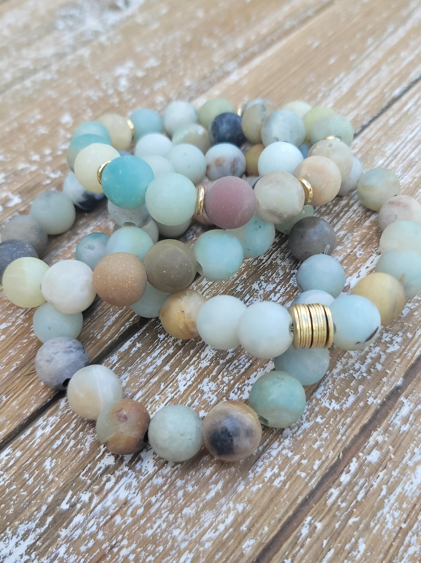 10mm Matte Amazonite