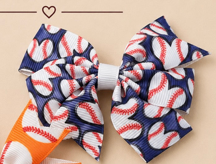 Game day Hair Bows