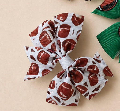 Game day Hair Bows