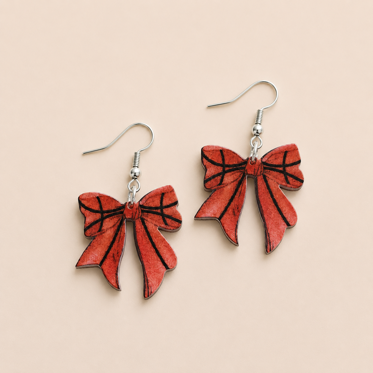 Game Day Bow Earrings