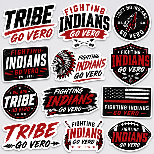 GO VERO stickers