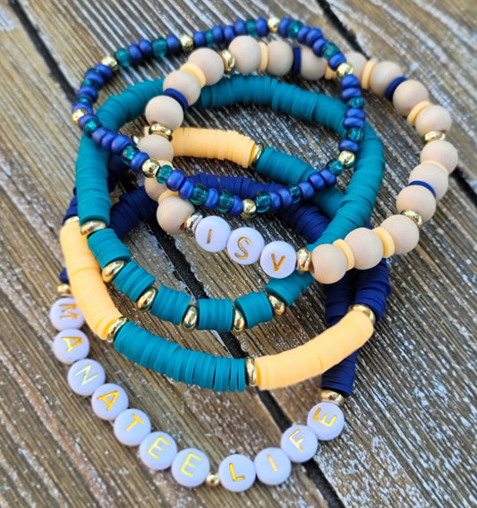 Manatee Life Bracelet Stack