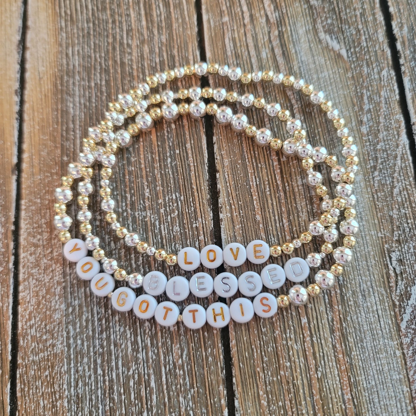 Gold/Silver Stackable