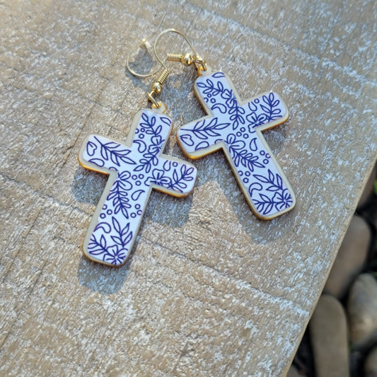 Floral Cross