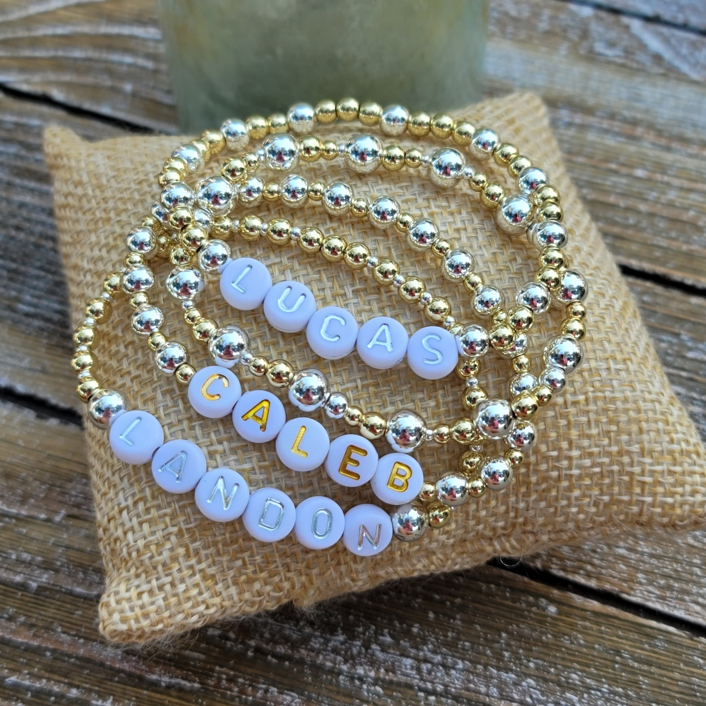 Gold/Silver Stackable