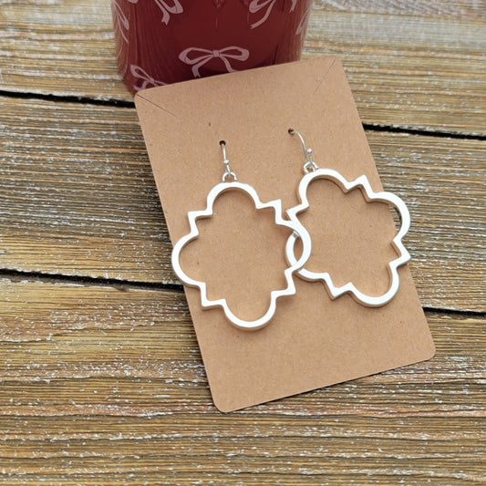 Boho Breeze Quatrefoil Earrings