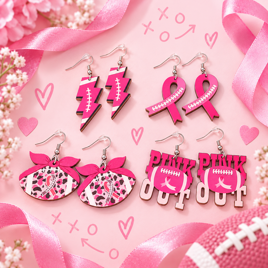PINK OUT Earrings