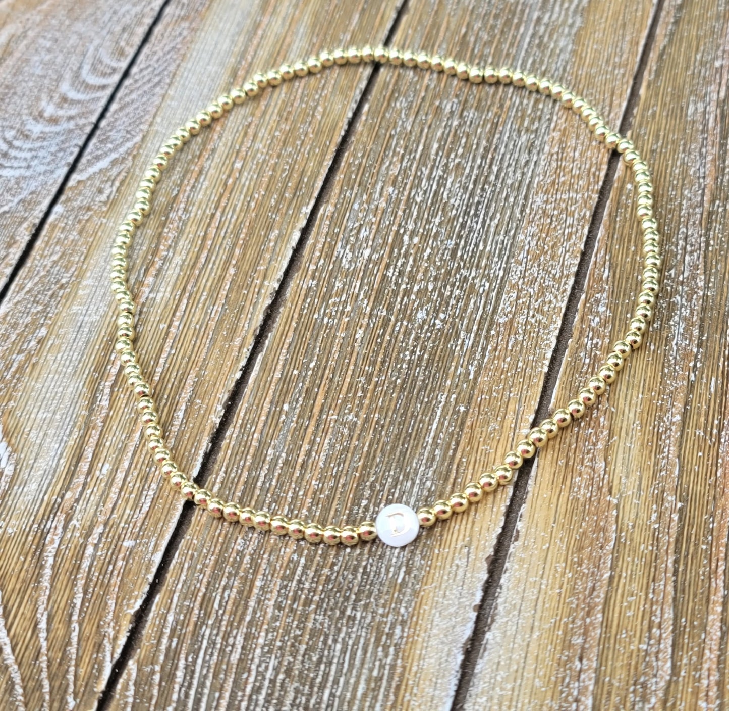 Gold Initial Necklace