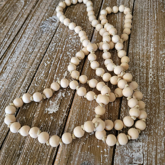 Long Whitewash Necklace